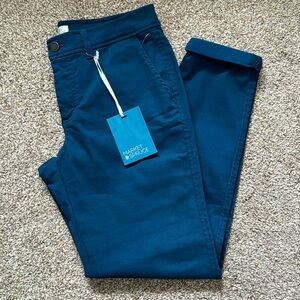 Market & Spruce Fitted Blue Pant. Size 10. NWT